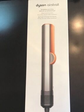 Dyson Hair Straightener -Silver and Orange BRAND New Sealed under 1 yr warranty